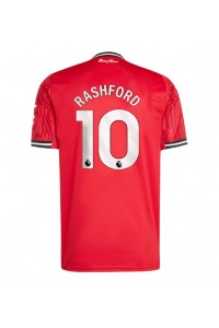 Manchester United Marcus Rashford #10 Voetbaltruitje Thuis tenue 2025-26 Korte Mouw